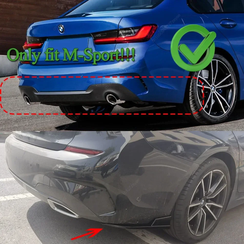 BMW Parachoques trasero con alerón – Serie 3 G20/G28 2019-2024 - imagen 2