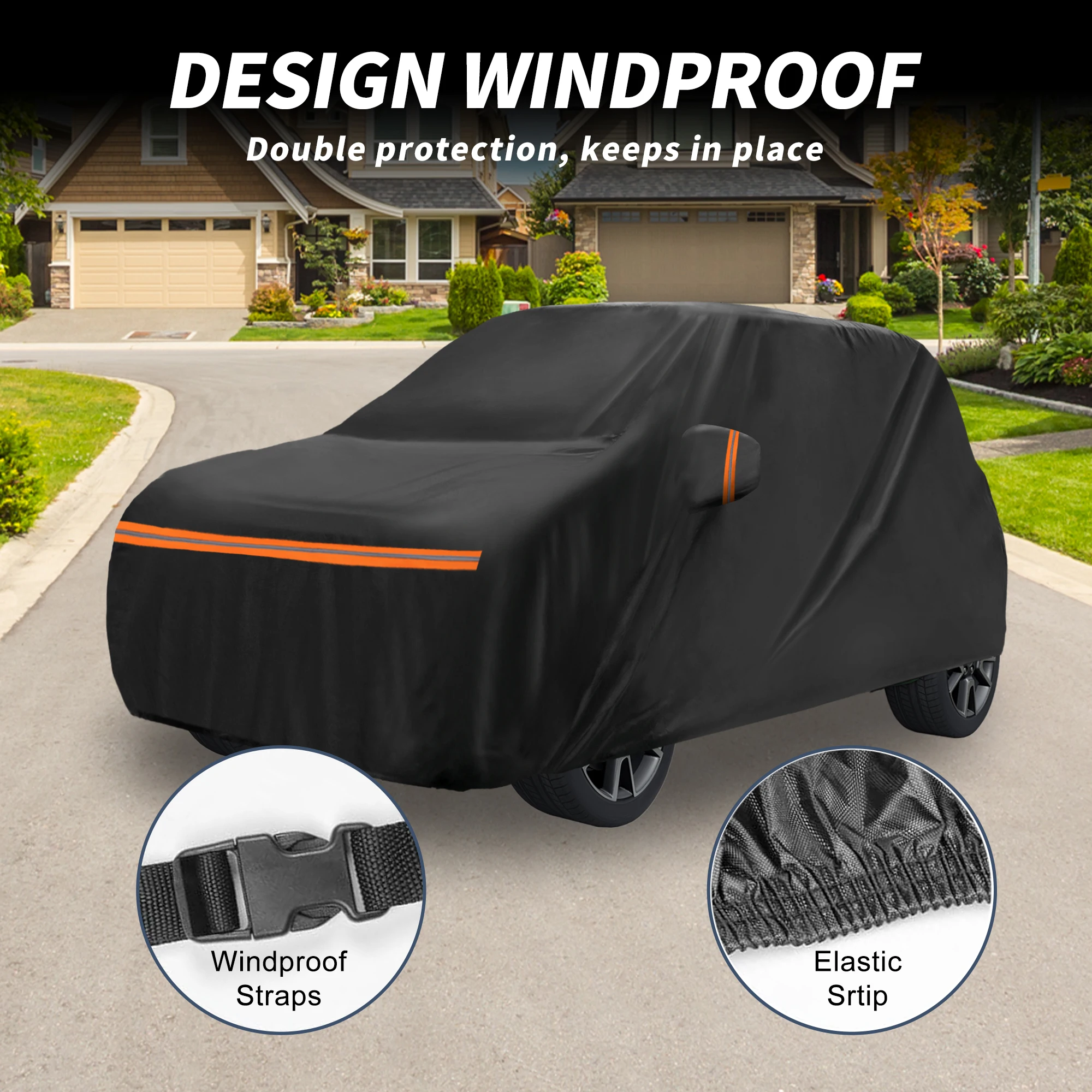Funda coche Autohaux para Mini Cooper 2013-2024 PEVA con cremallera - imagen 3