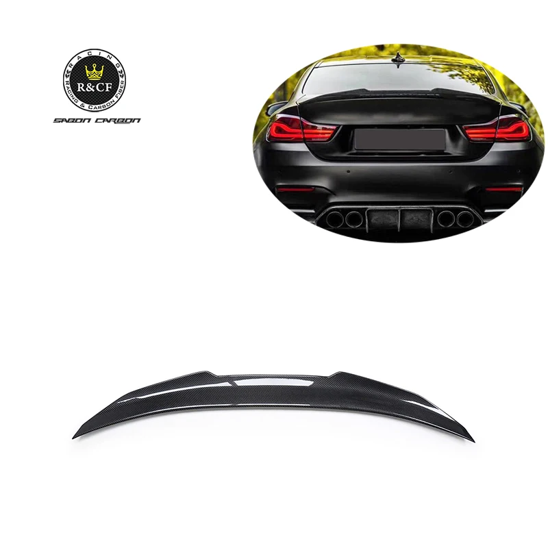 PS-M Aleron trasero fibra de carbono para BMW M4 F82 y 4 Series F36
