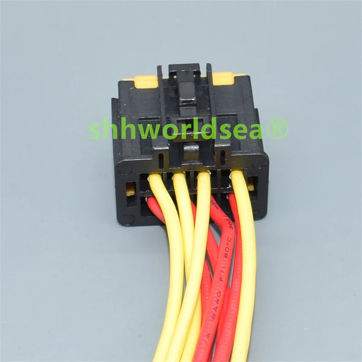 Vista del conector para cableado de elevalunas