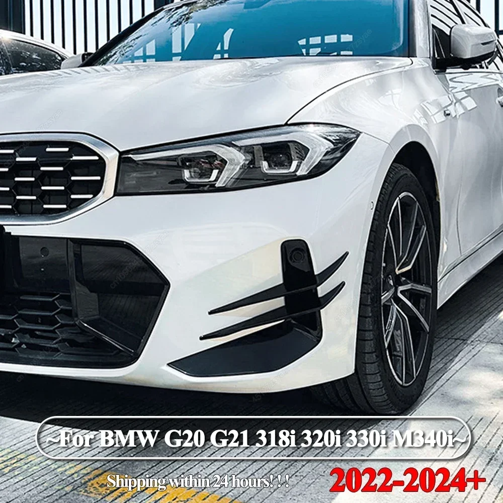 Parachoques M-Sport BMW G20 G21 2022-2024 con canards - imagen 3