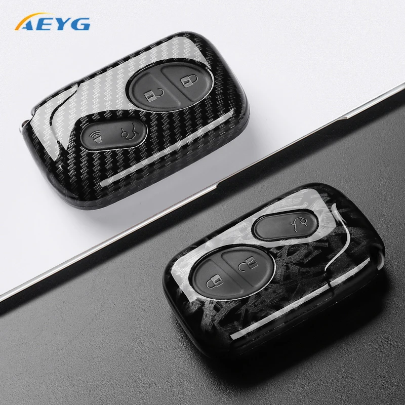 Funda para llave Lexus de ABS con efecto fibra de carbono - imagen 4