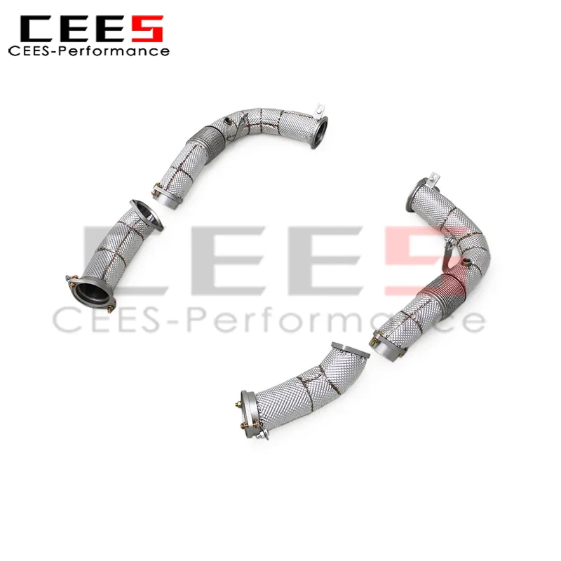 Tubo de bajada de escape Cees para BMW M5/M6 4.4 LCI 2024-2025 - imagen 5