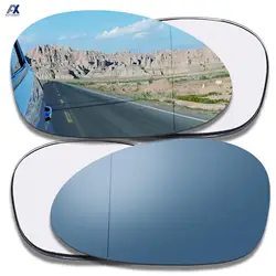 Espejo lateral gran angular convexo cristal azul BMW Serie 1 y 3