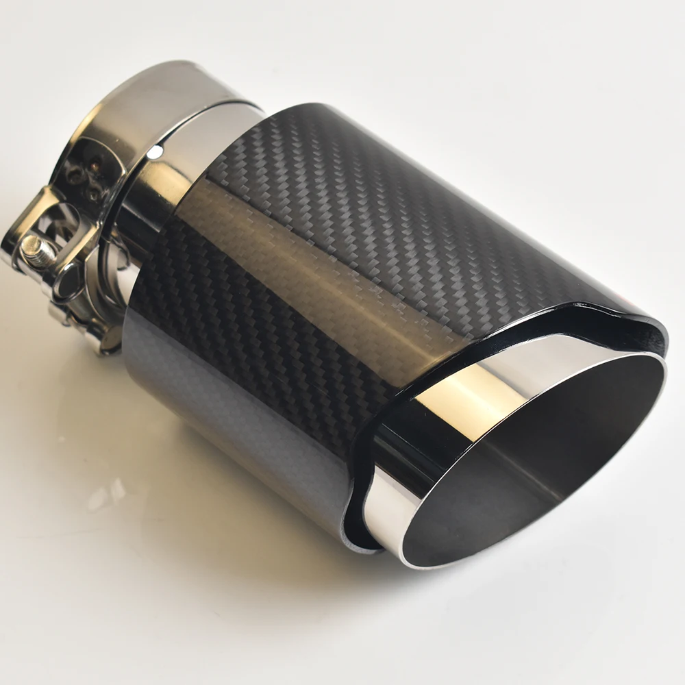 VREMUS Punta Silenciador Fibra Carbono con Boquilla Modificada - Escape Deportivo - imagen 3