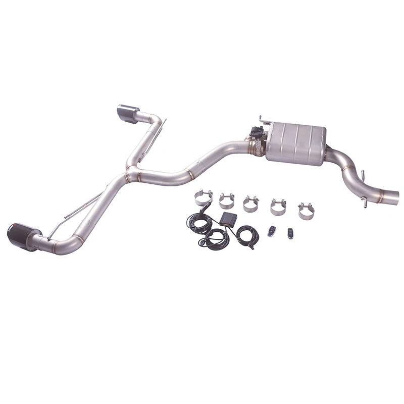 GFC escape catback para VW Golf MK7 GTI 2.0 TSI salida doble - imagen 4