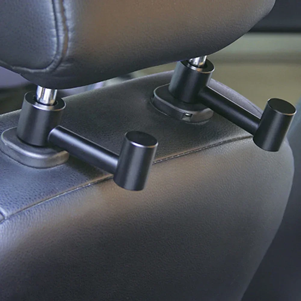 Gancho de aluminio para reposacabezas de coche, bolso y abrigo - imagen 2