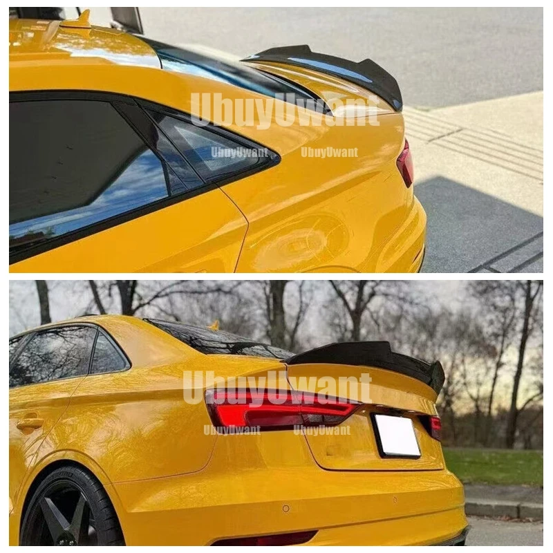 Alerón trasero de fibra de carbono – Audi A3 Sedan 2015-2019 - imagen 4