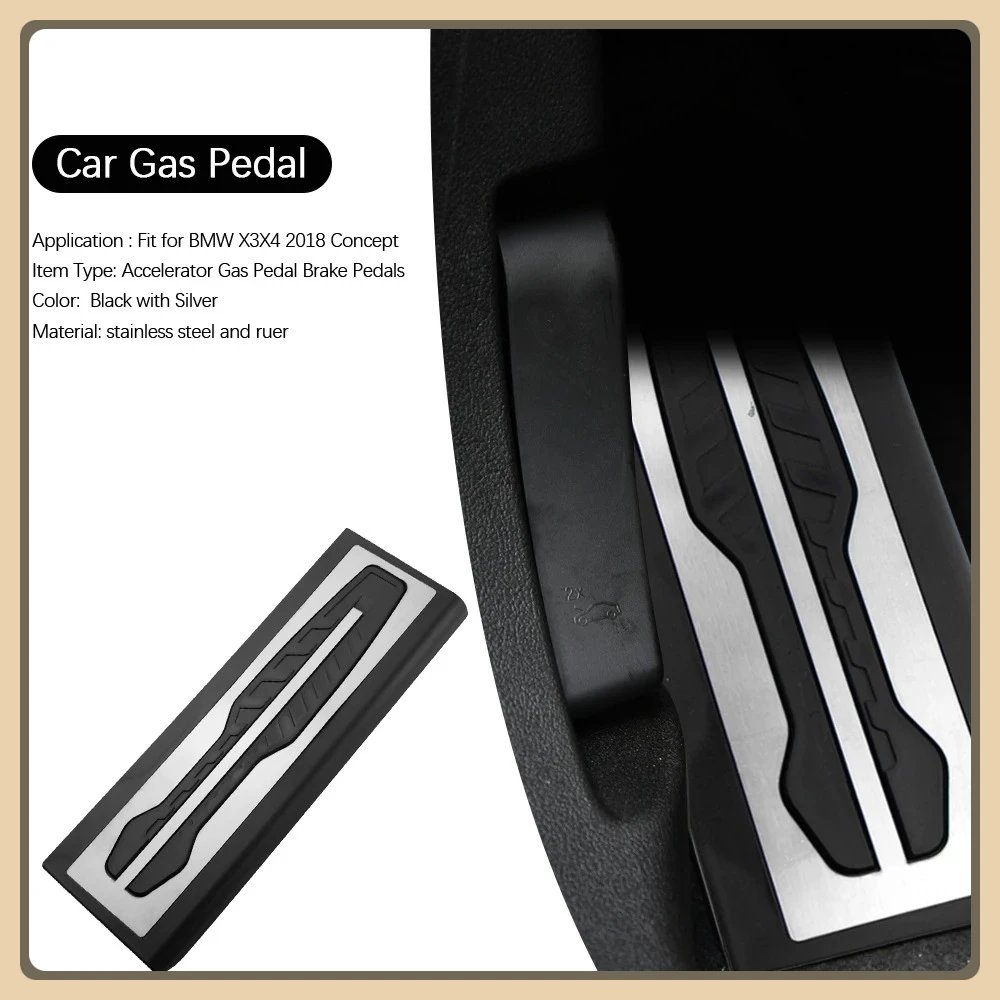 Cubiertas pedales freno y acelerador BMW X3 X4 2018-2021