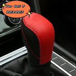 Funda de cuero para pomo de cambio VW Golf 6/7 GTI, Polo, Passat B7