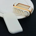 gold white cover