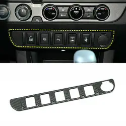 Embellecedor panel Toyota Tacoma 2016-2020 fibra carbono ABS