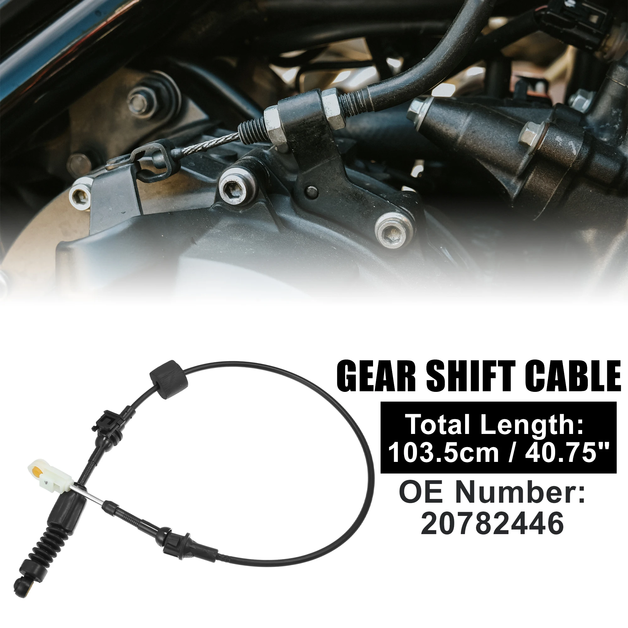Cable de cambio Autohaux para Chevrolet Corvette C6 (2006-2013)