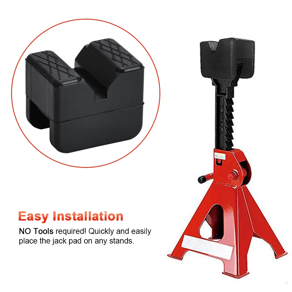 Almohadilla goma conector suelo universal vehículo antideslizante - imagen 2