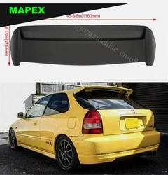 Alerón negro Honda Civic Hatchback 1996-2000 JDM R Style