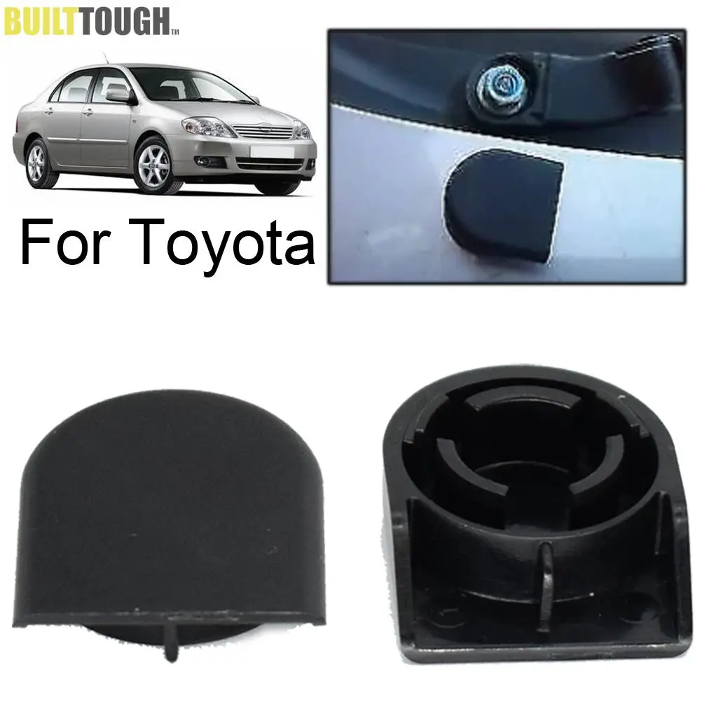 Brazo limpiaparabrisas delantero Toyota Corolla con tapa de tuerca