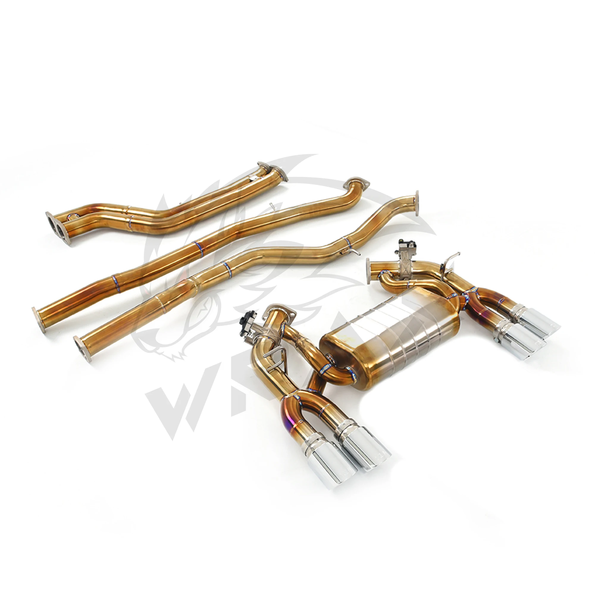 WRAX escape de titanio para BMW M2C (F87) sistemas de válvula de Control de escape eléctrico accesorios de coche Catback reemplazo perfecto - imagen 3