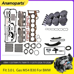 Juego completo de juntas motor M54 B30 – BMW X3, X5, Z4, 330i (01-06)
