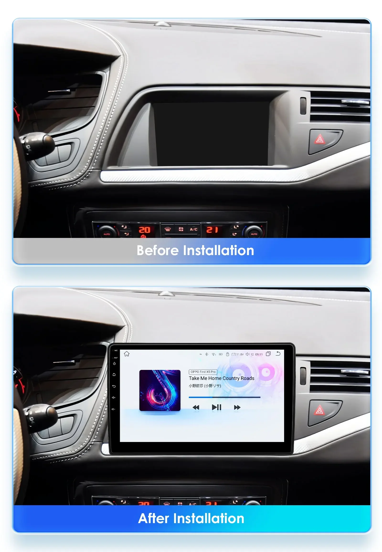 Autoradio Hizpo Citroen C5 - imagen 2