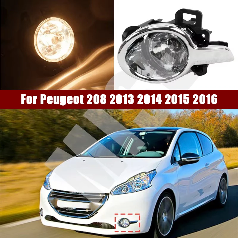 Kit Antiniebla Delantero con DRL para Peugeot 208 2013-2016