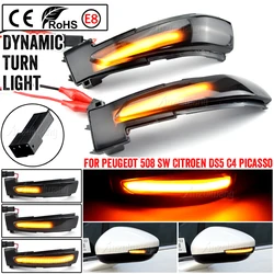 Intermitentes LED dinámicos Citroën C4 Grand Picasso II