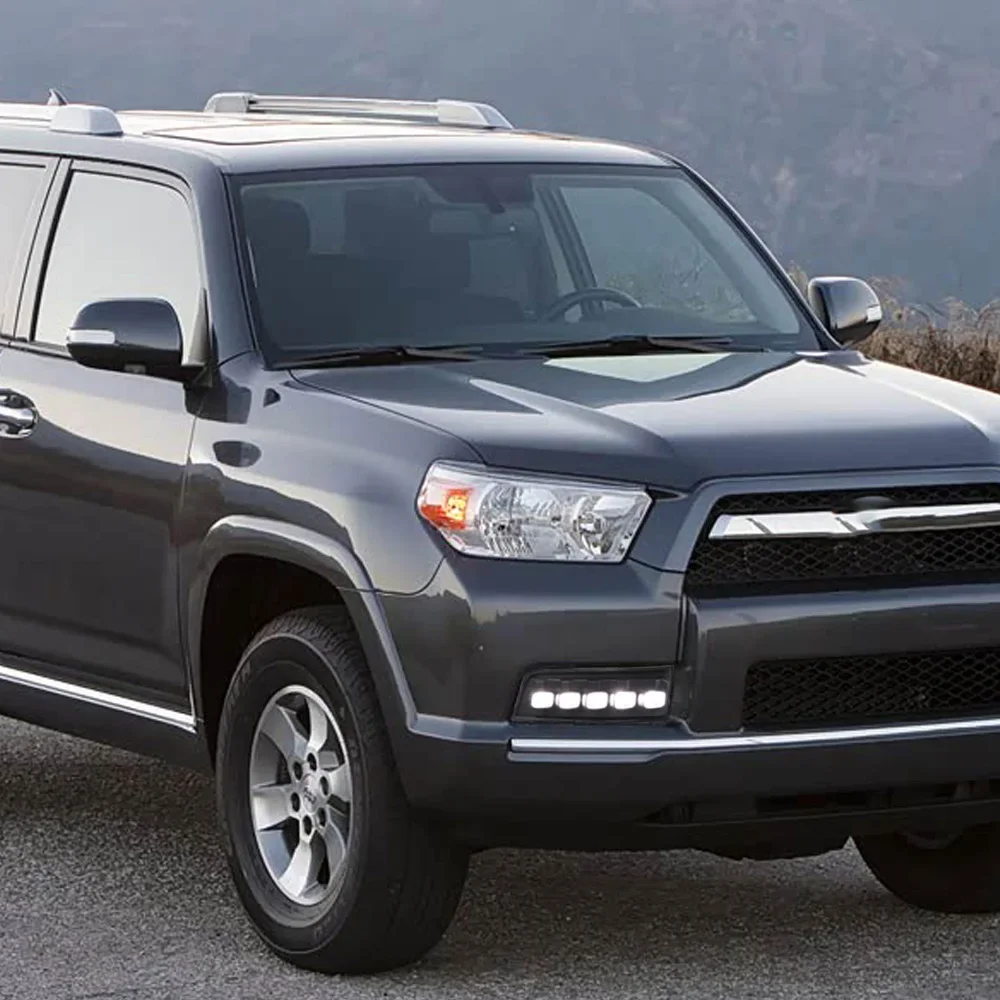 Para Toyota 4Runner 2010-2013 conjunto de lámpara antiniebla delantera actualización efecto de arranque dinámico luz de circulación diurna accesorios de herramientas de coche - imagen 5