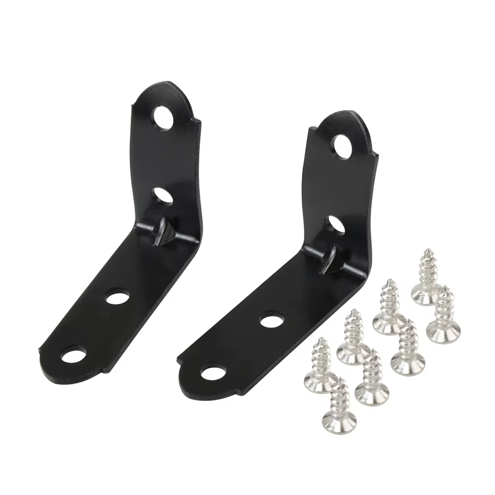 Componentes y tornillos incluidos en el kit