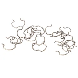 18 Uds 800 801 Clips de conector rápido resistentes 3 tamaños diferentes 3/8 pulgadas 1/2 pulgadas 5/8 pulgadas Clip de retención de línea de enfriador de transmisión para coche