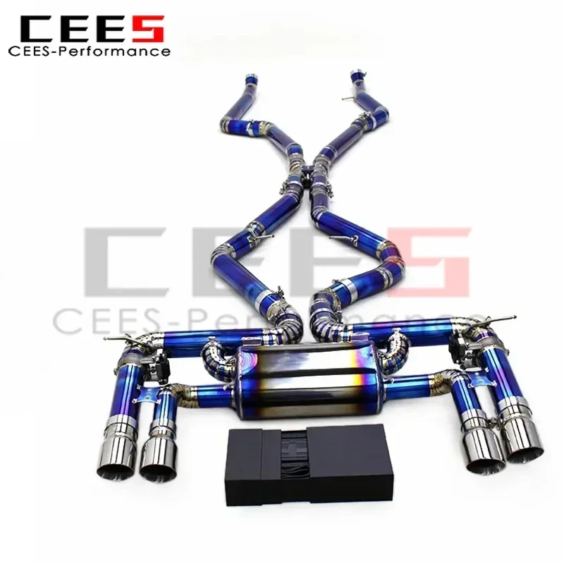Sistema escape Cees acero inoxidable - BMW X5M X6M F85 F86 4.4TT - imagen 4