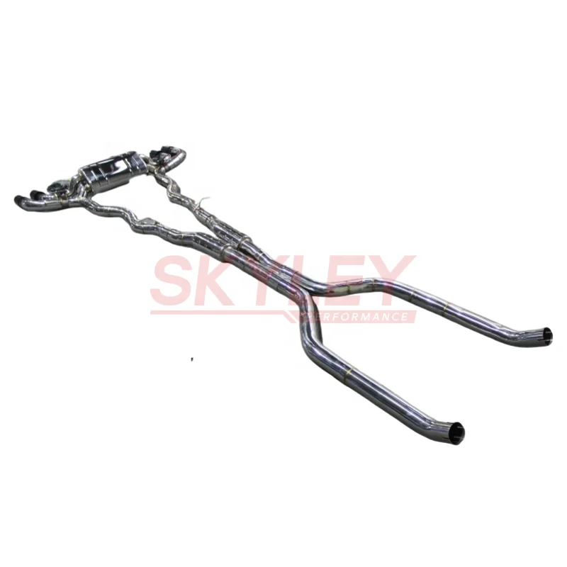 Escape Catback acero inoxidable BMW M8 F91/F92/F93 4.4T 2017-2023 - imagen 5