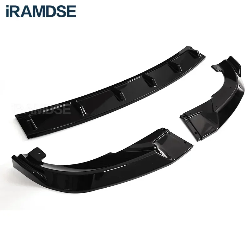 Labio delantero negro para parachoques Volkswagen ID.4 2021-2024 - imagen 4