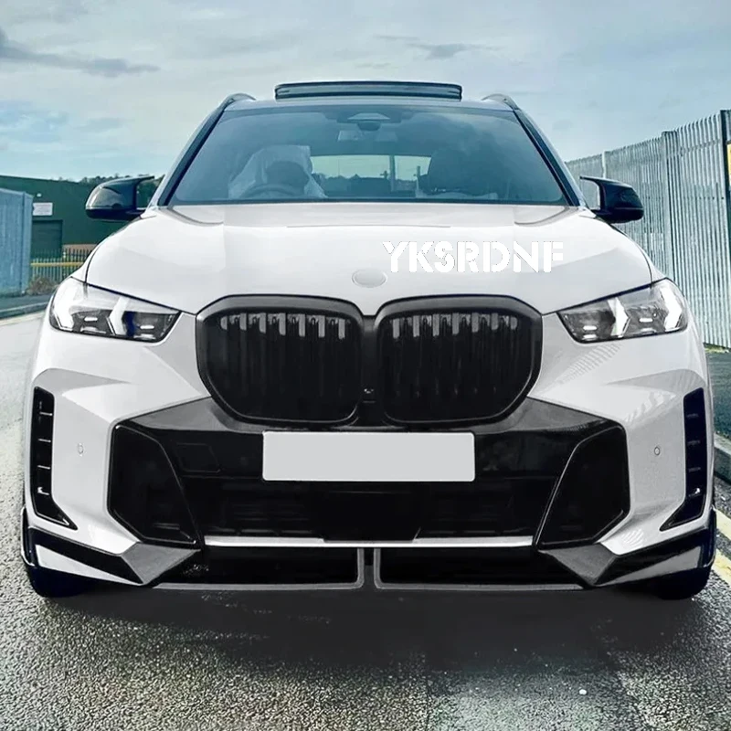 Splitter delantero BMW X5 G05 LCI M Sport 2023-2024 fibra carbono - imagen 2
