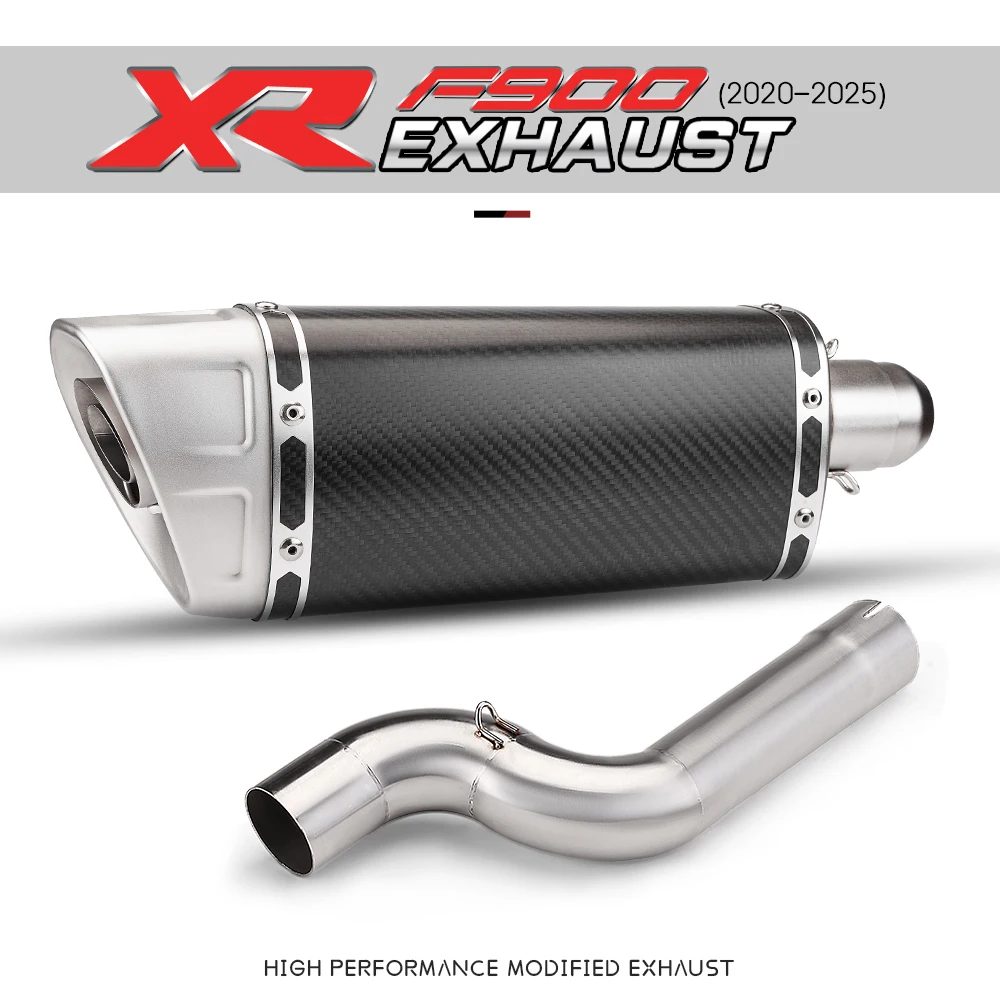 Escape deportivo BMW F900 R/XR 2020-2023 + DB Killer 51mm - imagen 2