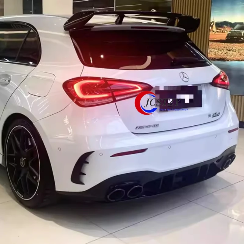 Alerón Trasero Mercedes GLA W247 Negro Brillante - imagen 4