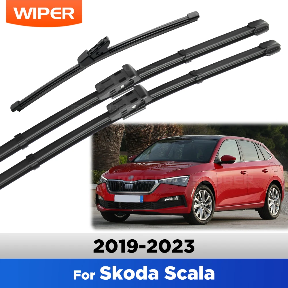 Limpiaparabrisas delantero y trasero para Skoda Scala 2019-2023