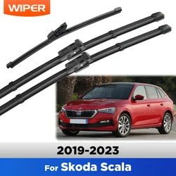 Limpiaparabrisas delantero y trasero para Skoda Scala 2019-2023