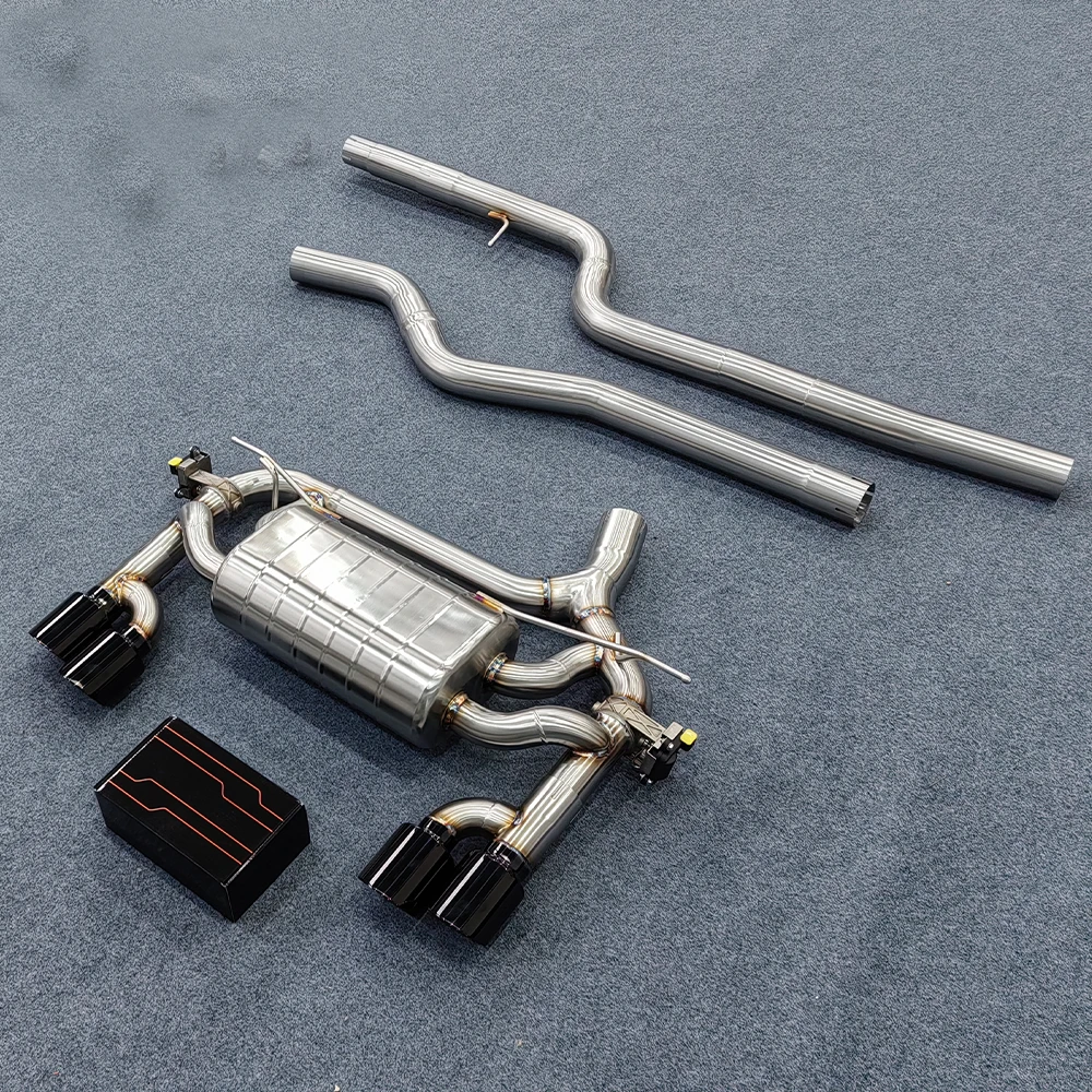 Tubo de escape catback para BMW 320 N20 ajuste parachoques trasero M3 - imagen 3