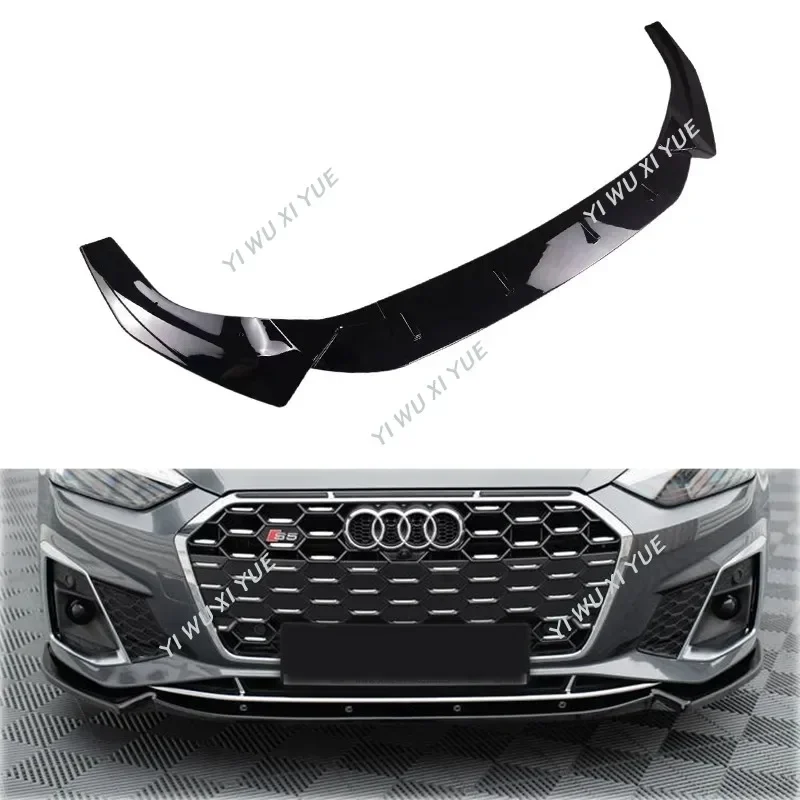 Difusor delantero inferior Audi A5 S5 F5 Facelift 2019-2024 estilo Maxton