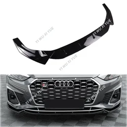 Difusor delantero inferior Audi A5 S5 F5 Facelift 2019-2024 estilo Maxton