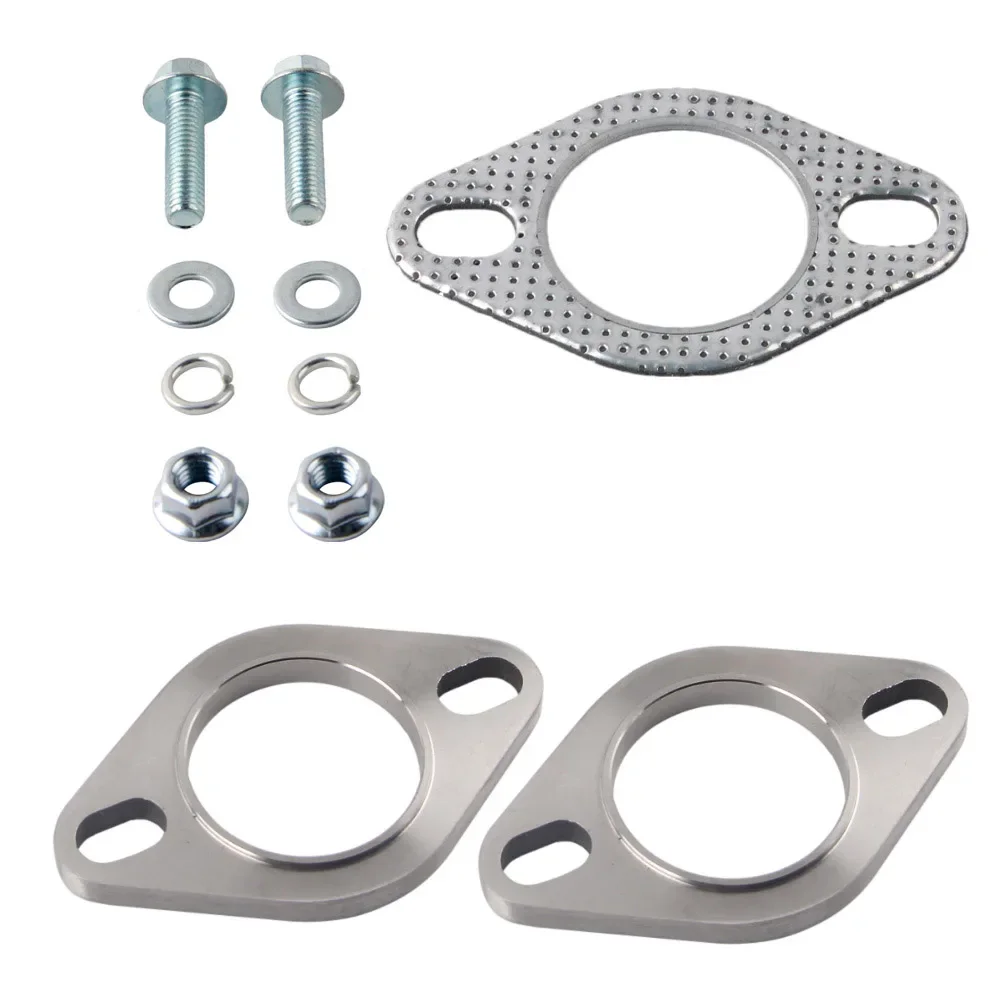 Brida de escape acero inoxidable con junta universal - imagen 2