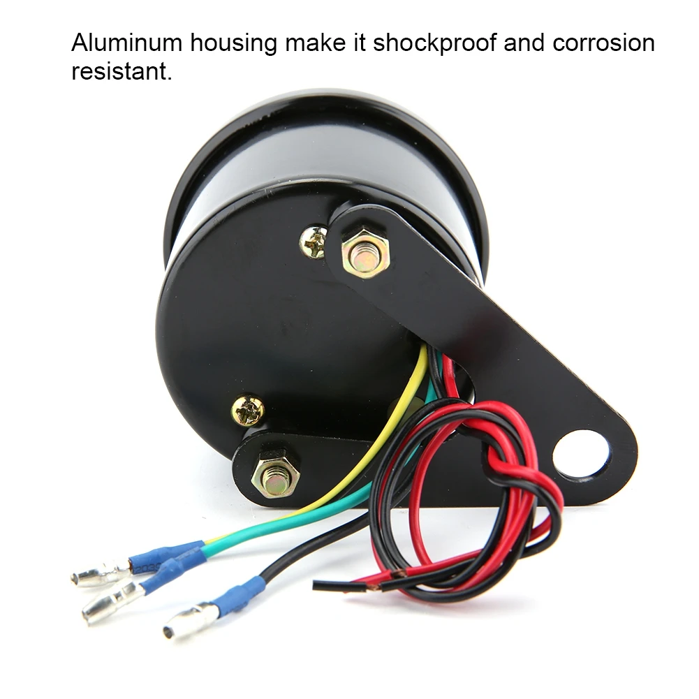 Tacómetro electrónico universal moto con retroiluminación LED 12V - imagen 5