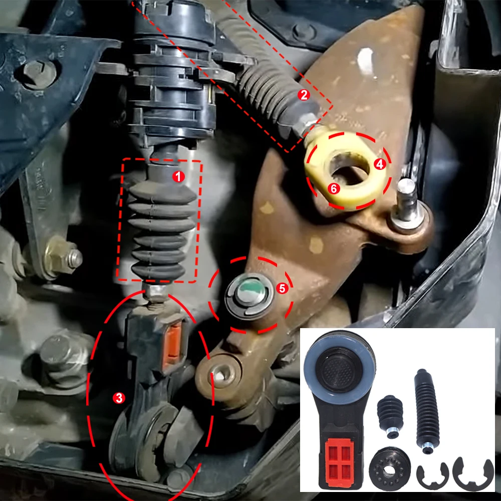Cable selector de cambio Ford Focus 2 y Fiesta transmisión manual