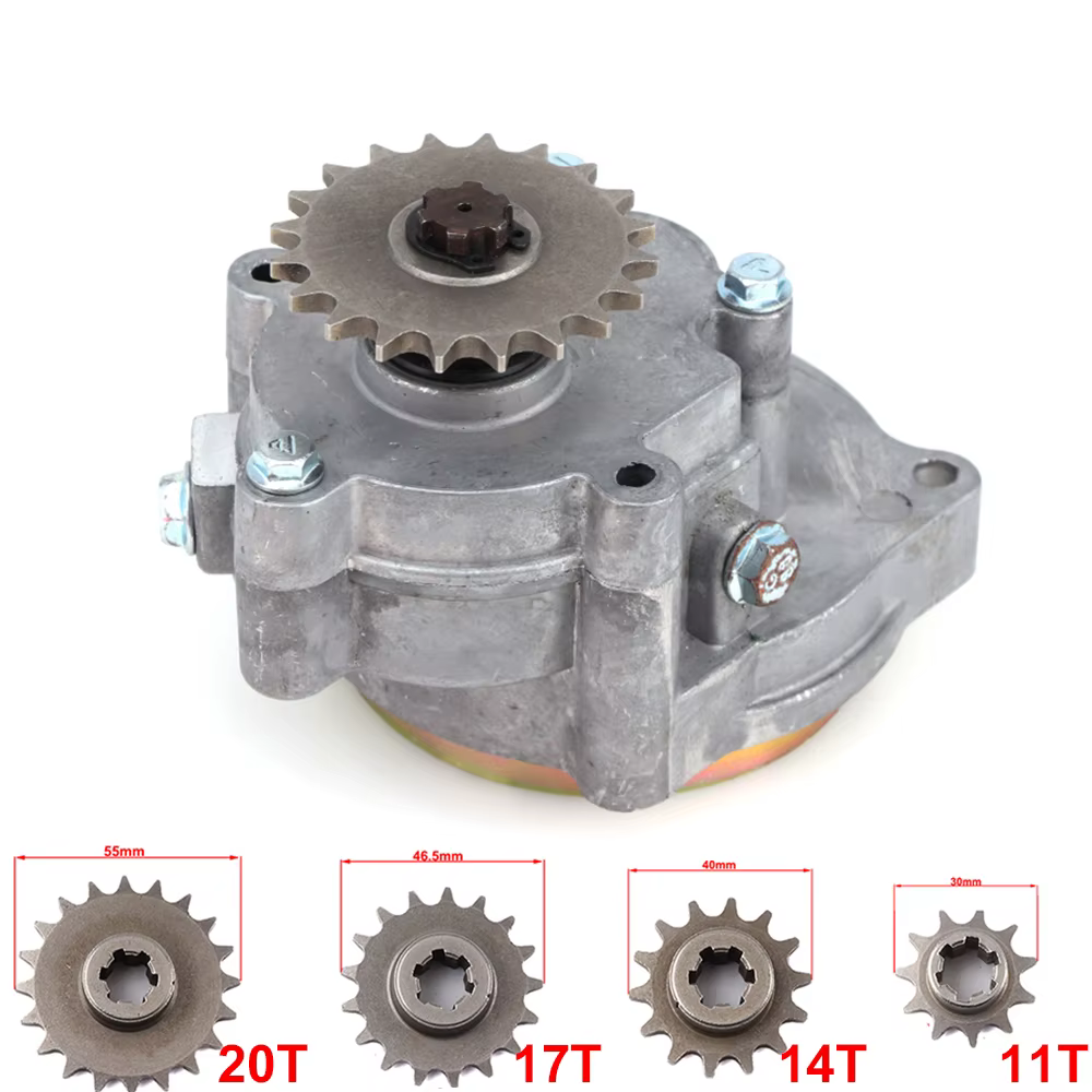 Piñón Embrague T8F con 11/14/17/20T para Go Kart y Moto Cross 33-49cc