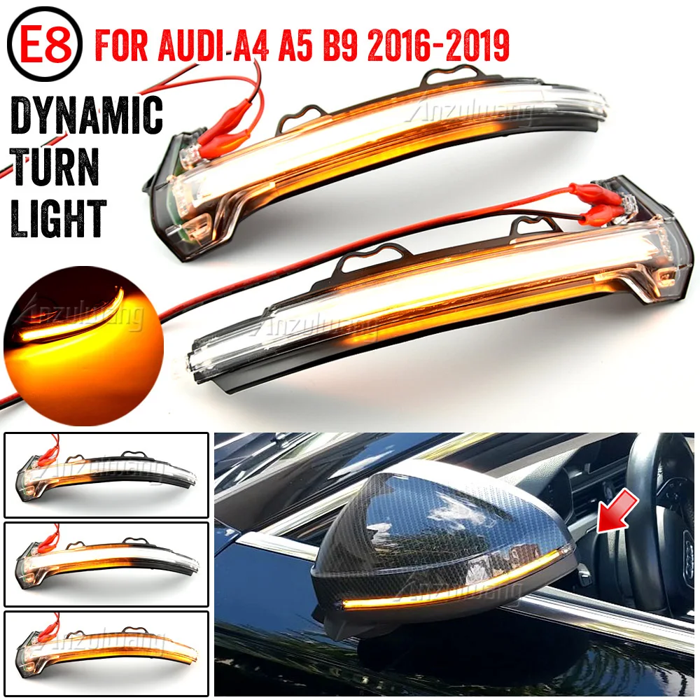 Intermitente dinámico LED para retrovisor Audi A4/A5 B9 - imagen 4