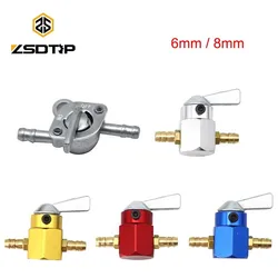 ZSDTRP Grifo de gasolina para carburador de moto, 6/8 mm