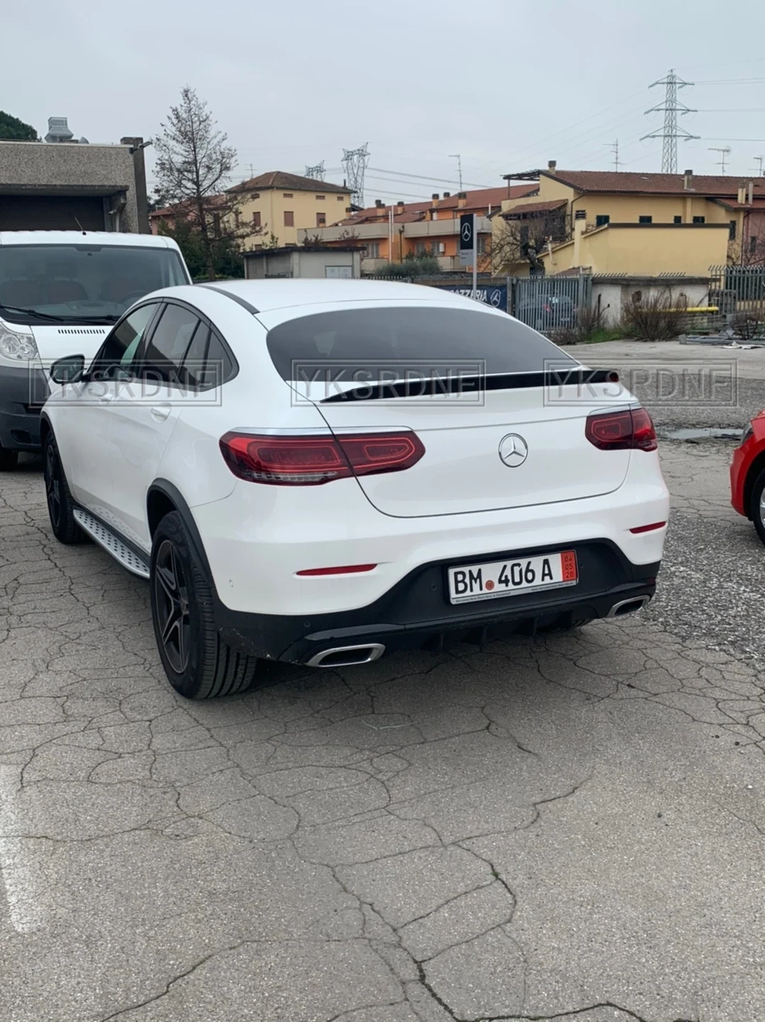 Alerón trasero AMG para Mercedes GLC Coupe C253 2016-2021 - imagen 5
