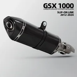 Escape de carbono con DB killer para Suzuki GSX-R1000 2012-2024