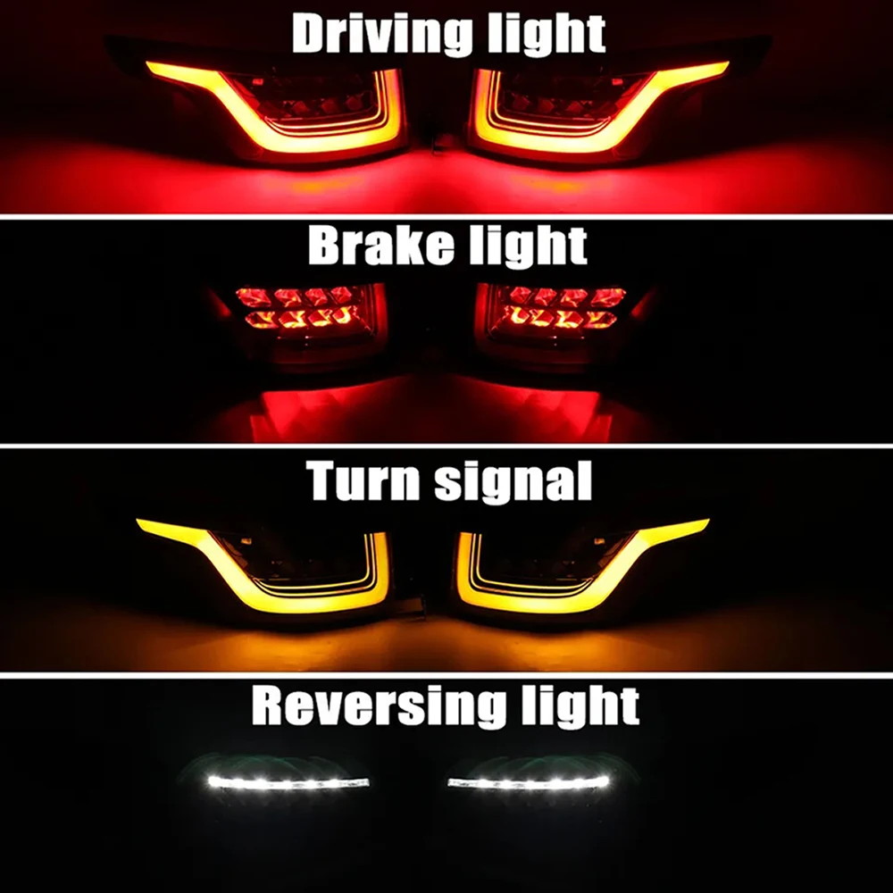 Pilotos traseros LED para Range Rover Sport L494 estilo 2022 - imagen 4