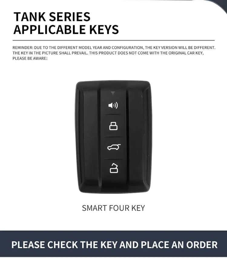 Funda protectora de aleación de zinc para llave de coche