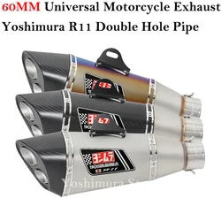 Yoshimura Silenciador universal de escape 60 mm – Z900/MT-07